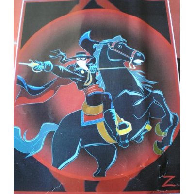 Zorro on Horse Rug